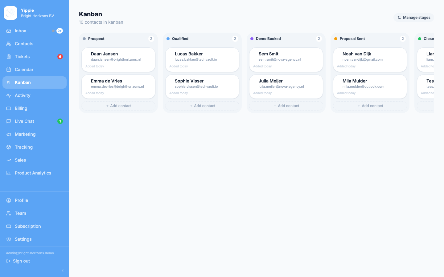 Pipeline: visualise every deal at a glance screenshot
